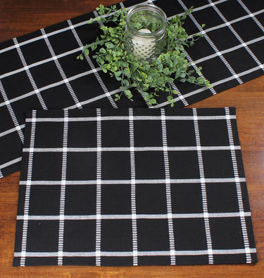 Blackstone Black Placemat PM257011 - The Fox Decor